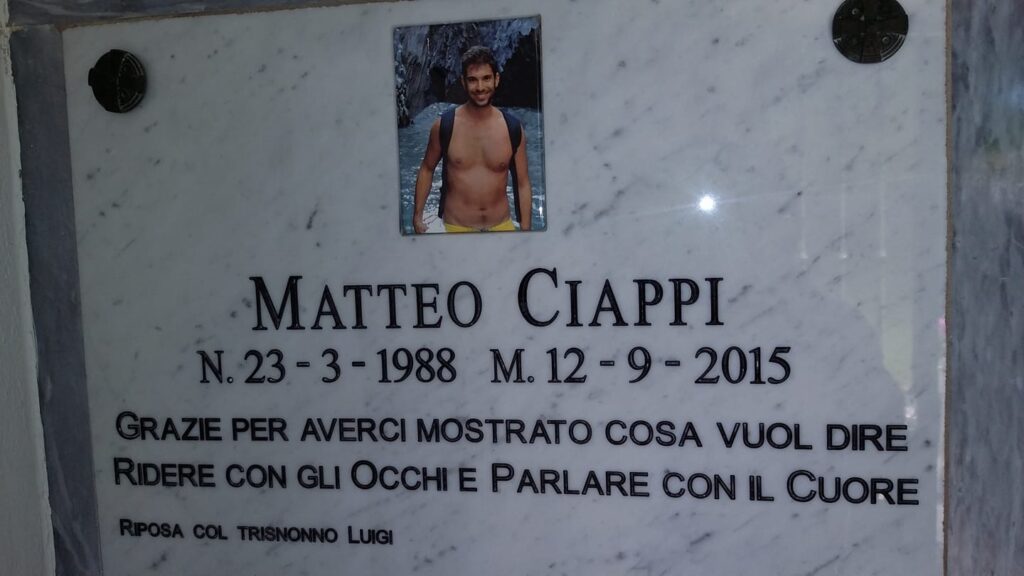 Oggi il giudizio di appello all'omicida di Matteo - Fondazione Matteo Ciappi